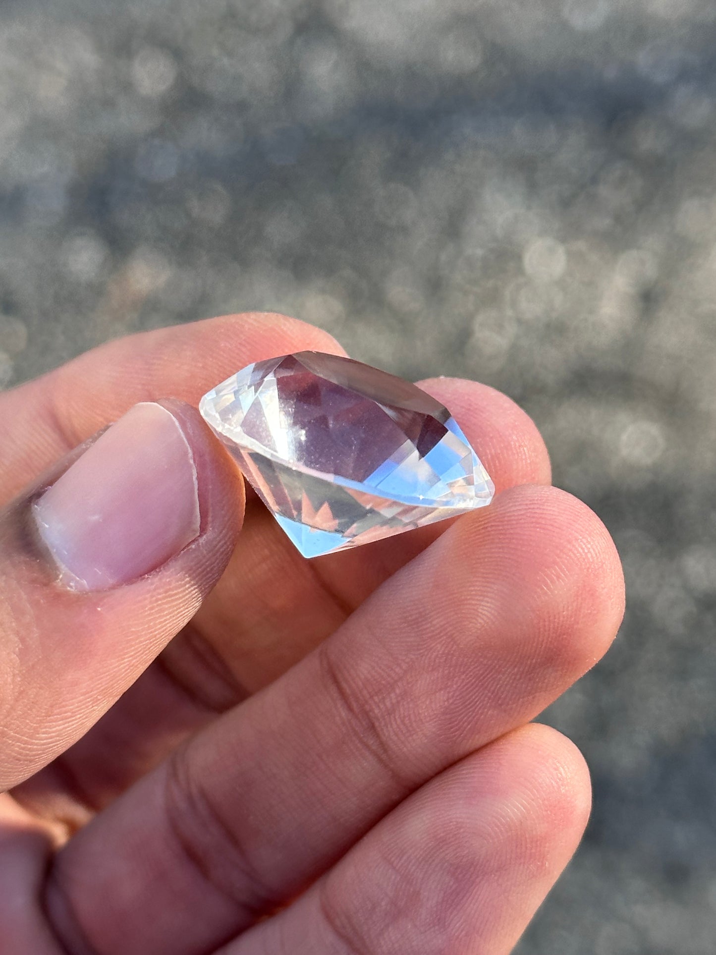 Clear Quartz Diamond