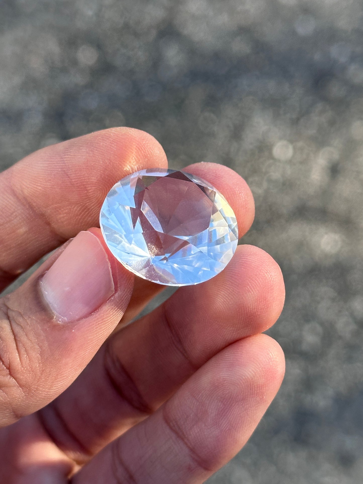 Clear Quartz Diamond