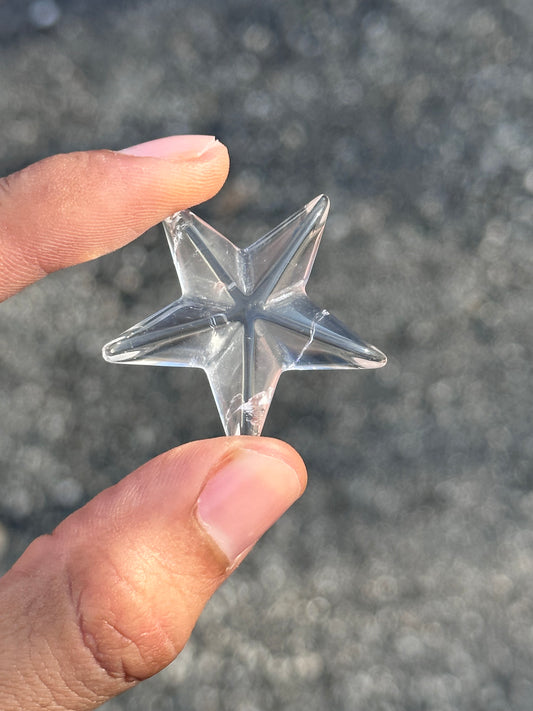 Clear Quartz Starfish
